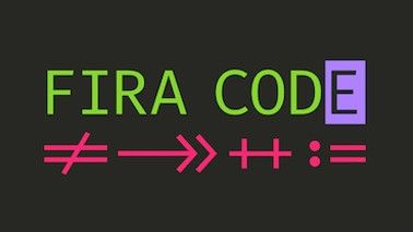 Fira Code: Free coding font